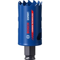 Bosch 2 608 900 424 sierra de corona Taladro 1 pieza(s) Sencillo, Taladro, Ladrillo, Plástico, Azulejo de cerámica, Acero inoxidable, Azul, Rojo, 6 cm, 3,8 cm