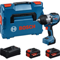 Bosch Atornillador de impacto a batería GDS18V-1400 Professional, 18 Voltios, Tornillo de percusión azul/Negro