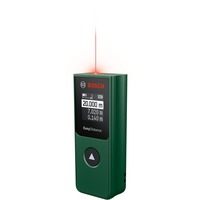 Bosch Medidor de distancia láser EasyDistance 20, Telémetro verde/Negro