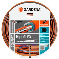 GARDENA Manguera de jardín High Flex 50M 1/2 gris/Naranja, 18069-20