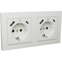 ICY BOX IB-MPS4200W-PD, Enchufe blanco