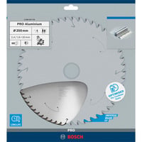 Bosch 2 608 837 778 hoja de sierra circular 25 cm 1 pieza(s) Aluminio, 25 cm, 3 cm, 1,8 mm, 6000 RPM, 2,4 mm