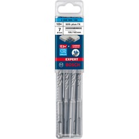 Bosch Expert Broca para martillo SDS plus-7X, Taladro Martillo perforador, Hammer drill bit, 7 mm, 165 mm, Concreto, Piedra, 10 cm