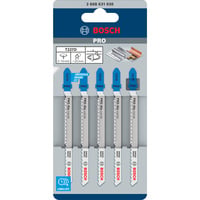 Bosch Hoja de sierra de calar PRO para aluminio curva T 227 D, 100mm 