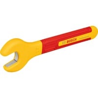 Bosch Llave fija VDE 17mm Professional, Llave de tuercas rojo/Amarillo