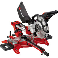EINHELL Sierra ingletadora y de corte deslizante, Sierras de corte a inglete y a bisel rojo/Negro