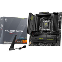 MSI MAG B850M MORTAR WIFI placa base AMD B850 Zócalo AM5 micro ATX negro, AMD, Zócalo AM5, AMD Ryzen 7000 Series, AMD Ryzen 8000 Series, AMD Ryzen 9000 Series, Zócalo AM5, DDR5-SDRAM, 256 GB