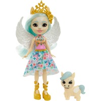 Mattel Royals Pegasus, Muñecos Royal Enchantimals Royals Pegasus, Muñeca fashion, Femenino, 4 año(s), Chica, 50 mm, 150 g