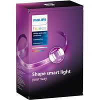 Philips Hue White & Color Ambiance Lightstrip Plus extensión V4 1 metro, Tira de LED blanco