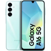 Samsung Galaxy A16 5G 17 cm (6.7") SIM doble Android 14 USB Tipo C 8 GB 256 GB 5000 mAh Verde, Móvil verde claro, 17 cm (6.7"), 8 GB, 256 GB, 50 MP, Android 14, Verde