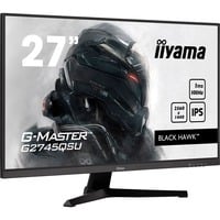iiyama G-MASTER G2745HSU-B2 pantalla para PC 68,6 cm (27") 1920 x 1080 Pixeles Full HD LED Negro, Monitor de gaming negro (mate), 68,6 cm (27"), 1920 x 1080 Pixeles, Full HD, LED, 1 ms, Negro