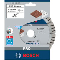 Bosch 2 608 602 681 hoja de sierra circular 15 cm 1 pieza(s) Madera abrasiva, 15 cm, 2,22 cm, 2,4 mm, 1 pieza(s)