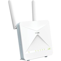 D-Link G415/E router inalámbrico Gigabit Ethernet Doble banda (2,4 GHz / 5 GHz) 4G Azul, Blanco, Router WIRELESS LTE Wi-Fi 6 (802.11ax), Doble banda (2,4 GHz / 5 GHz), Ethernet, 4G, Azul, Blanco, Router de sobremesa