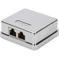 Digitus DN-93713, Caja de conexiones plateado