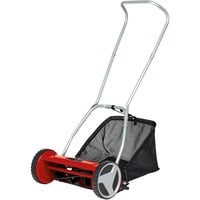 EINHELL GC-HM 400, Cortacéspedes helicolidales rojo/Negro