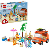 LEGO Excursión Familiar a la Playa de Bluey, Juegos de construcción Juego de construcción, 4 año(s), Plástico, 133 pieza(s), 379 g