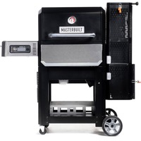 Masterbuilt Parrilla de carbón + Ahumador Gravity 800 negro