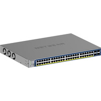 Netgear Switch inteligente Gigabit PoE+ y PoE++ de 48 puertos GS752TXUP, Interruptor/Conmutador 