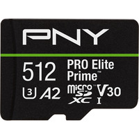 PNY P-SDU512V32200PEP-GE, Tarjeta de memoria negro/Verde