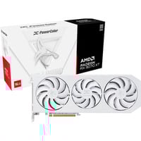 PowerColor Radeon RX 9070 XT Hellhound Spectral White OC, Tarjeta gráfica blanco