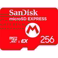 SanDisk 10016157 memoria flash 256 GB MicroSDXC, Tarjeta de memoria 256 GB, MicroSDXC, Rojo