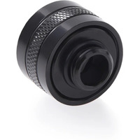 Alphacool Eiszapfen PRO accesorio para tubo rígido 16mm G1/4 - Deep Black, Conexión negro
