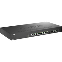 D-Link DMS-1250-12TP/E switch Gestionado 2.5G Ethernet (100/1000/2500) Energía sobre Ethernet (PoE) Negro, Interruptor/Conmutador negro, Gestionado, 2.5G Ethernet (100/1000/2500), Energía sobre Ethernet (PoE), Montaje en rack