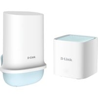 D-Link DWP-1010/KT sistema Wi-Fi Mesh (Wi-Fi en malla) Doble banda (2,4 GHz / 5 GHz) Wi-Fi 6 (802.11ax) Blanco 2 5G Interno, Router WIRELESS LTE Blanco, Interno, Sistema de malla, Poder, Estado, Doble banda (2,4 GHz / 5 GHz), Wi-Fi 6 (802.11ax)