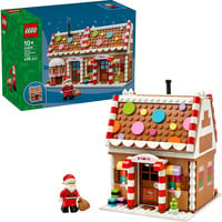 LEGO Casa de pan de jengibre navideña, Juegos de construcción 