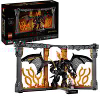 LEGO ICONS Rincón entre Libros: El Señor de los Anillos: Balrog™, Juegos de construcción Juego de construcción, 18 año(s), Plástico, 1201 pieza(s), 1,27 kg