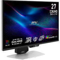 MSI MPG 274URDFW E16M, Monitor de gaming blanco/Negro