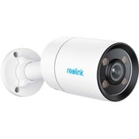 Reolink ColorX Series P320X Bala (forma) Cámara de seguridad IP Exterior 2560 x 1440 Pixeles Pared, Cámara de vigilancia blanco/Negro, Cámara de seguridad IP, Exterior, Inalámbrico y alámbrico, Google Assistant, 400 lm, 3000 K