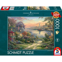 Schmidt Spiele Thomas Kinkade Studios: Puerto en Nueva Inglaterra, Puzzle 