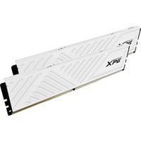 ADATA GAMMIX AX4U320032G16A-DTWHD35 módulo de memoria 64 GB 2 x 32 GB DDR4 3200 MT/s 288-pin DIMM, Memoria RAM blanco, 64 GB, 2 x 32 GB, DDR4, 288-pin DIMM