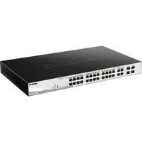 D-Link DGS-1250-28XMP Gestionado L3 Gigabit Ethernet (10/100/1000) Energía sobre Ethernet (PoE) Negro, Interruptor/Conmutador Gestionado, L3, Gigabit Ethernet (10/100/1000), Bidireccional completo (Full duplex), Energía sobre Ethernet (PoE), Montaje en rack