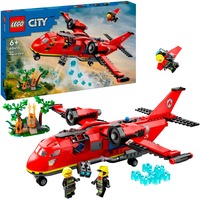 LEGO Avión de Rescate de Bomberos, Juegos de construcción Juego de construcción, 6 año(s), Plástico, 478 pieza(s), 894 g
