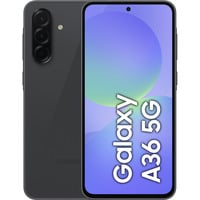 SAMSUNG Galaxy A36 5G, Móvil negro, 17 cm (6.7"), 8 GB, 256 GB, 50 MP, Android 15, Negro
