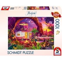Schmidt Spiele Jeff Haynie: Paraíso de camping en el desierto, Puzzle 