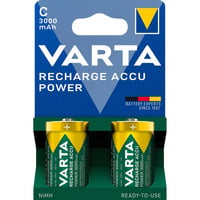VARTA Batería recargable Power HR14, C (Baby), 3.000 mAh 