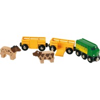 BRIO 33404 Tren de granja, Vehículo de juguete Niño/niña, 3 año(s), Multicolor