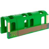 BRIO 33709 Tùnel de módulos, Ferrocarril verde, Túnel, Niño/niña, 3 año(s), Verde