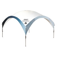 Coleman FastPitch Shelter XL Azul, Blanco, Pabellón plateado/Azul oscuro, Campamento, Estructura rígida, 21,7 kg, Azul, Blanco