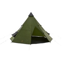 Grand Canyon Tienda redonda BLACK FALLS 8, Capulet Olive, Ø 500cm, Tienda de campaña verde oliva/Marrón