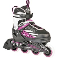 HUDORA Mia 29-32 Niños Patines en línea 29-32, Niños, Negro, Lila, Estampado, Patines en línea