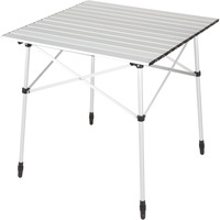 High Peak 44180 mesa de camping Aluminio Aluminio, Aluminio, 2,5 kg, Ajustes de altura