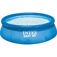 Intex Easy Set Pool 128132NP 366 x 76 cm, Piscina celeste/Azul oscuro