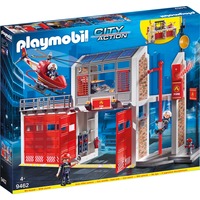 PLAYMOBIL City Action 9462 Puesto de bombero grande, Juegos de construcción 