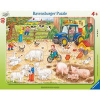 Ravensburger 4005556063321 Puzle de figuras 40 pieza(s) Animales, Puzzle 40 pieza(s), Animales