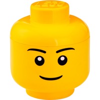 Room Copenhagen LEGO Iconic Storage Head, Caja de depósito amarillo