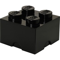 Room Copenhagen LEGO Ladrillo de almacenamiento 4 negro, Caja de depósito negro